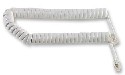 Handset Cord White
